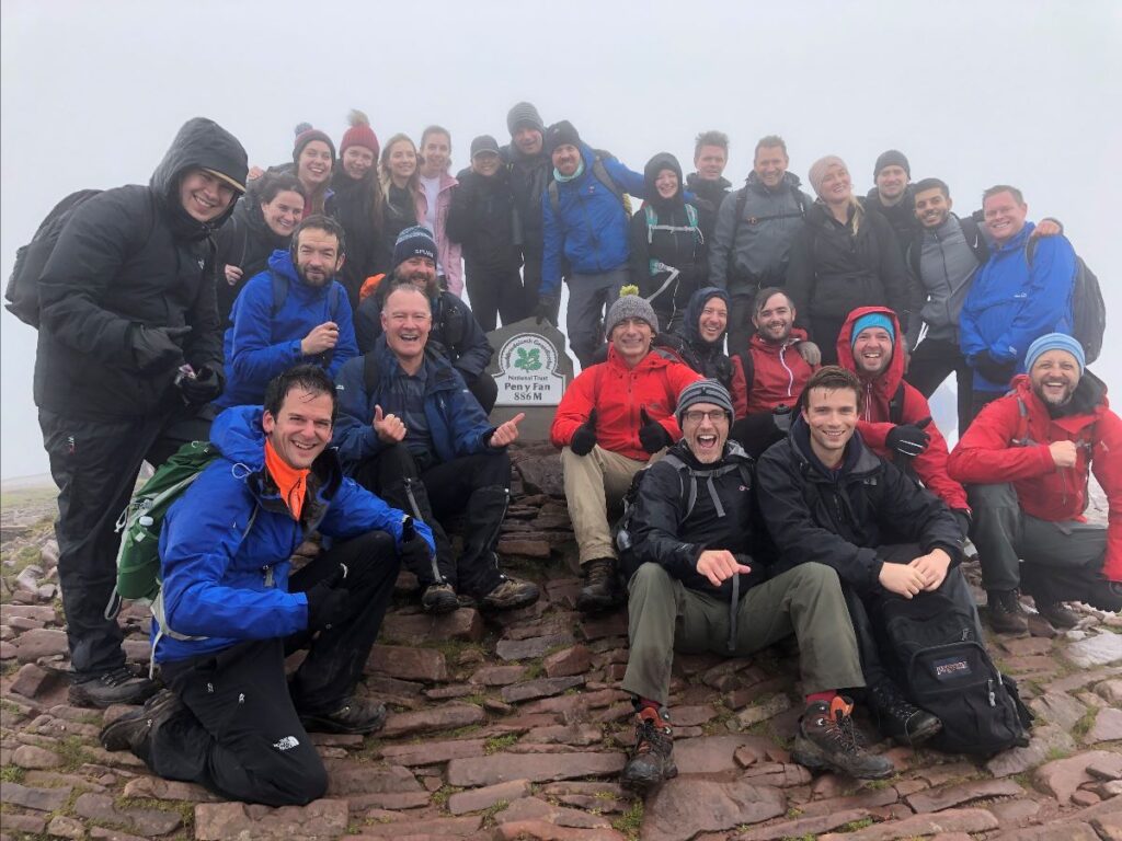 Lee & Thompson hike the Brecon Beacons in support of The Midi Music Company